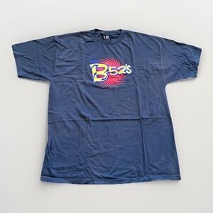 The B-52's Shirt Mens XL Universe‎ 2000 Tour Graphic Vintage Y2K Band Tee